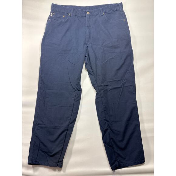 Carhartt Other - Carhartt Men's Loose Original Fit Navy Blue Pants - Size 42x32 (40x31)